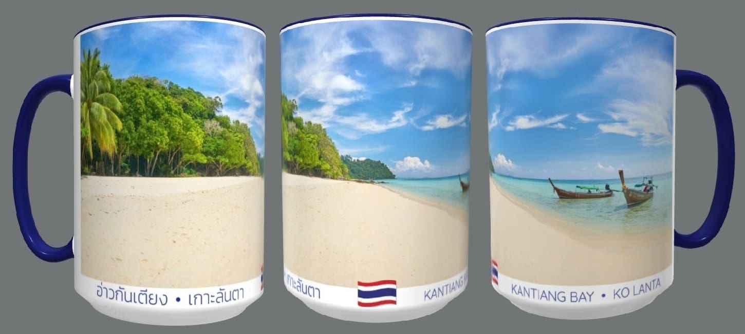 Ko Lanta's Kantiang Bay beach scene.