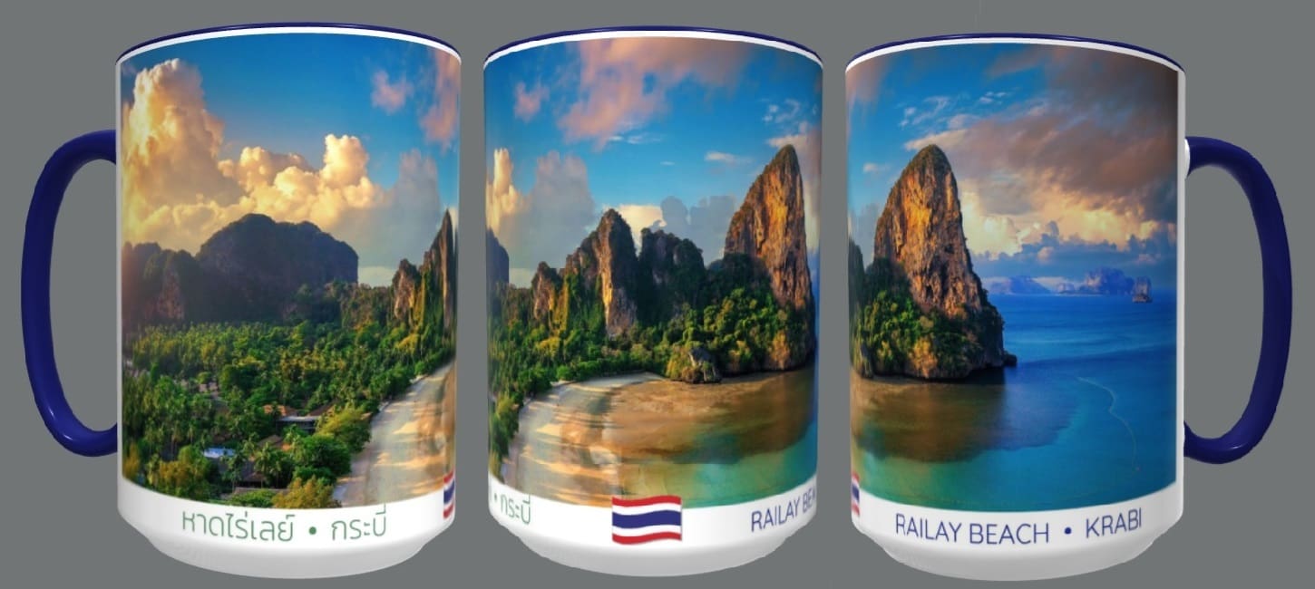 Railay Beach, Krabi mug.