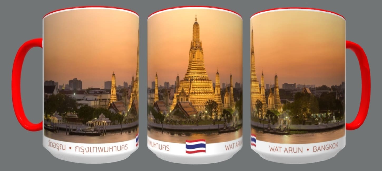 Wat Arun temple, Bangkok sunset.