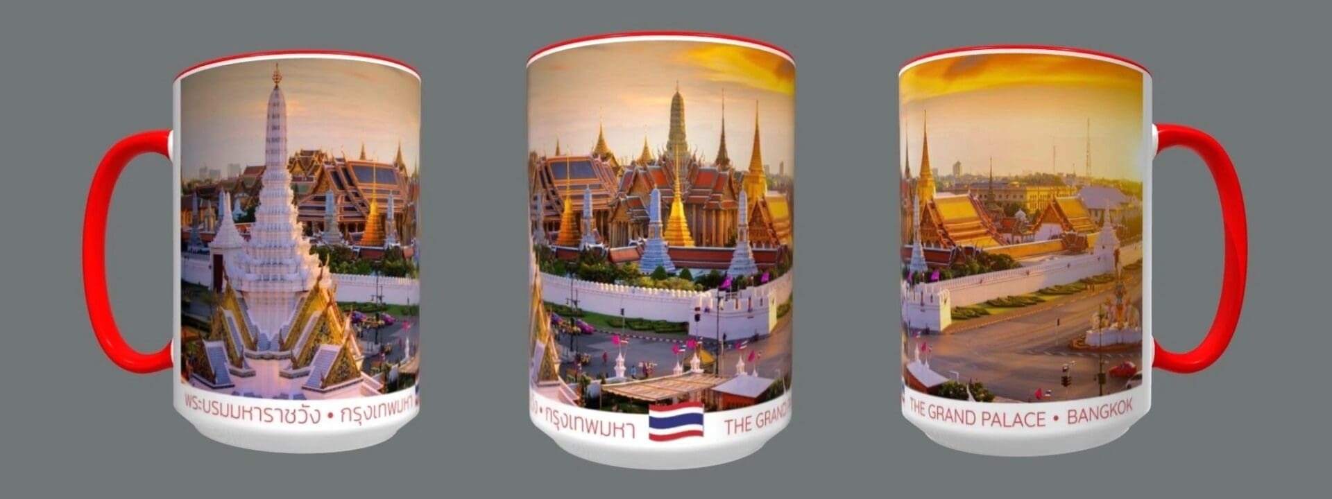 Bangkok's Grand Palace mug.